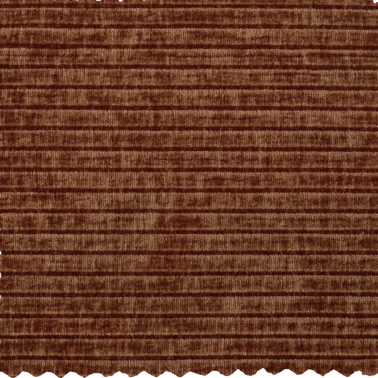 Mojo eetbank 164 cm met rugleuning ribstof roestbruin