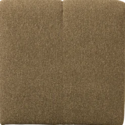 Mojo eetbank 84cm met rugleuning boucle geel/bruin melange