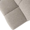 Mojo eetbank 164 cm met rugleuning boucle beige melange