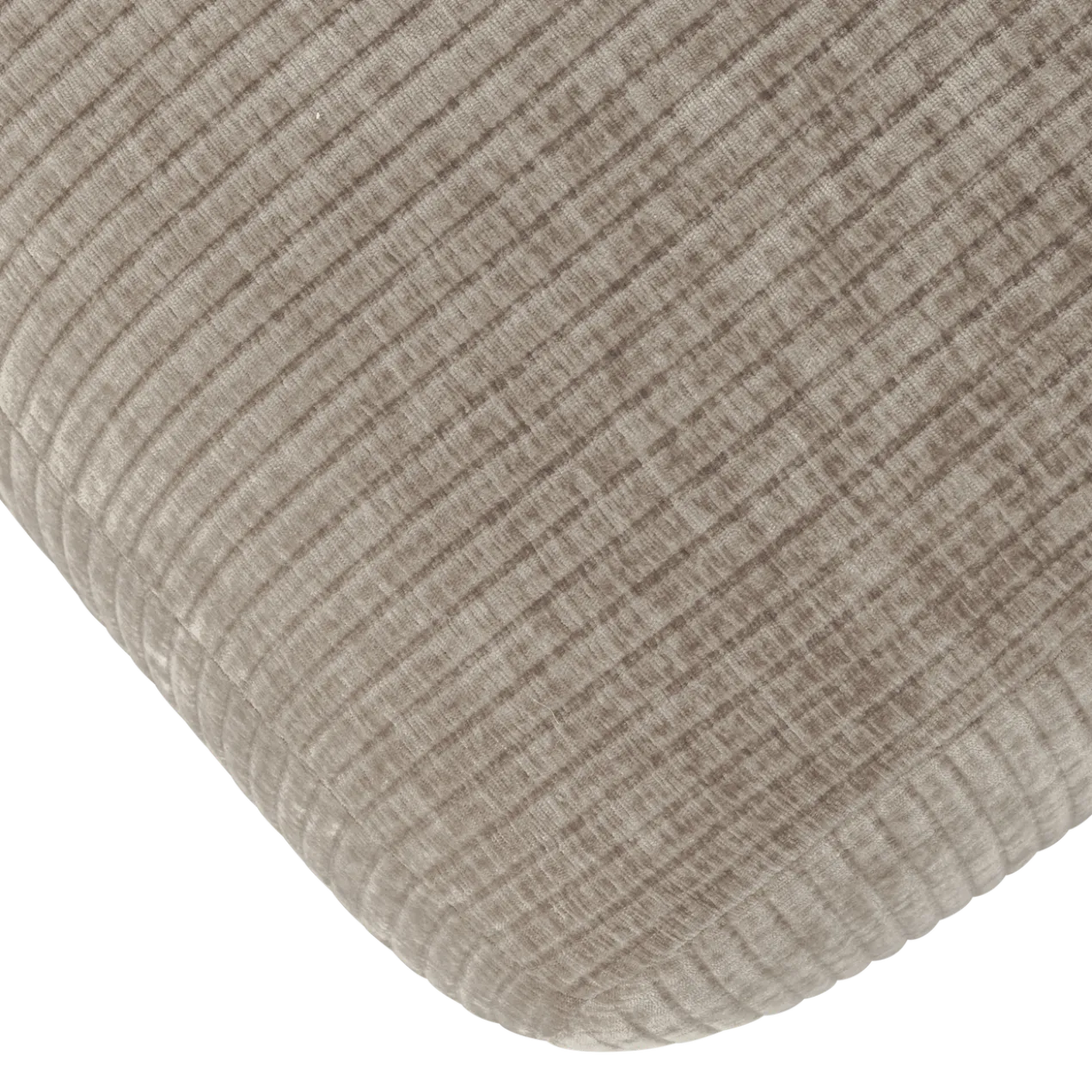 Mojo eetbank 164 cm ribstof donkerzand