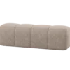 Mojo eetbank 164 cm wollig donkerzand
