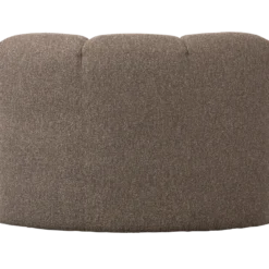 Mojo eetbank hoek met rugleuning boucle bruin melange