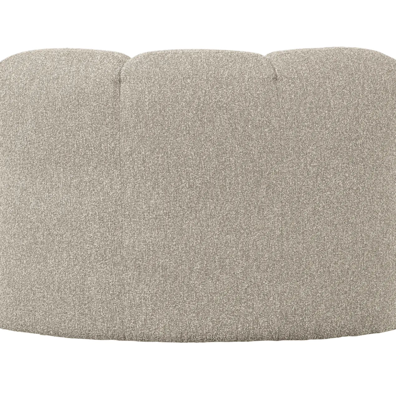 Mojo eetbank hoek met rugleuning boucle beige melange