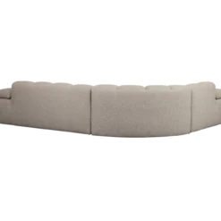 Mojo hoekbank links boucle beige melange