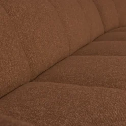 Mojo hoekbank rechts boucle roestbruin melange