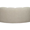 Mojo hoekelement rond boucle beige melange