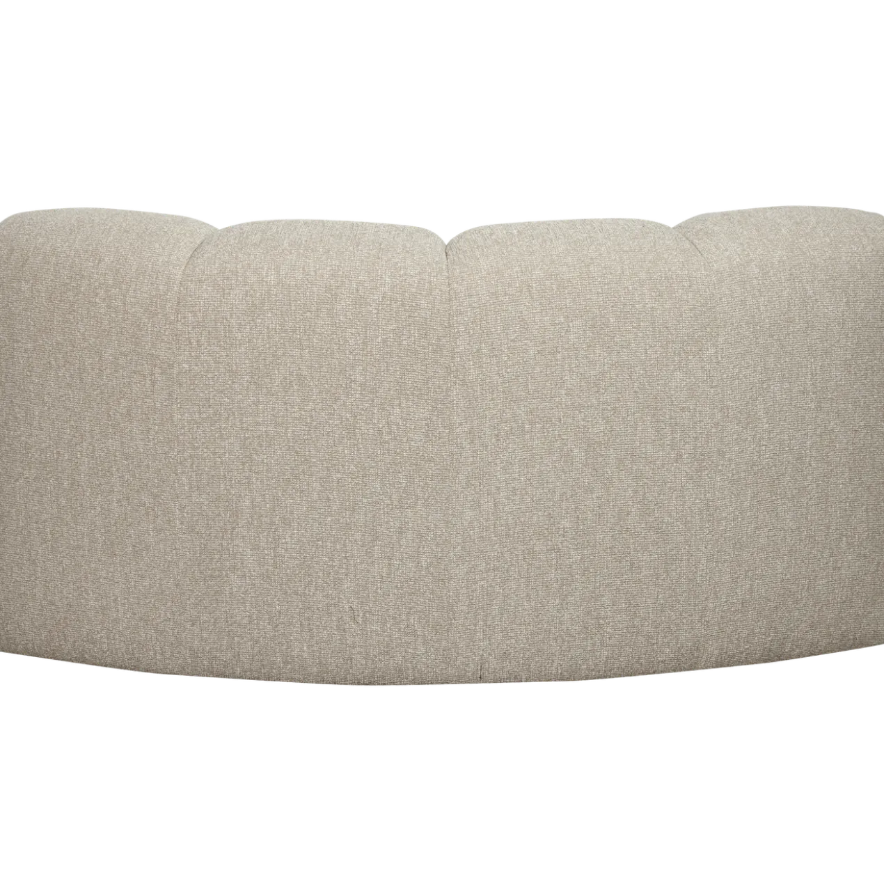 Mojo hoekelement rond boucle beige melange