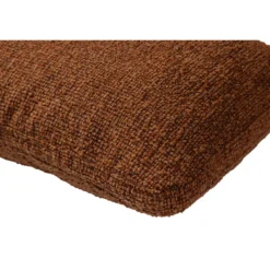 Mojo kussen boucle roestbruin melange