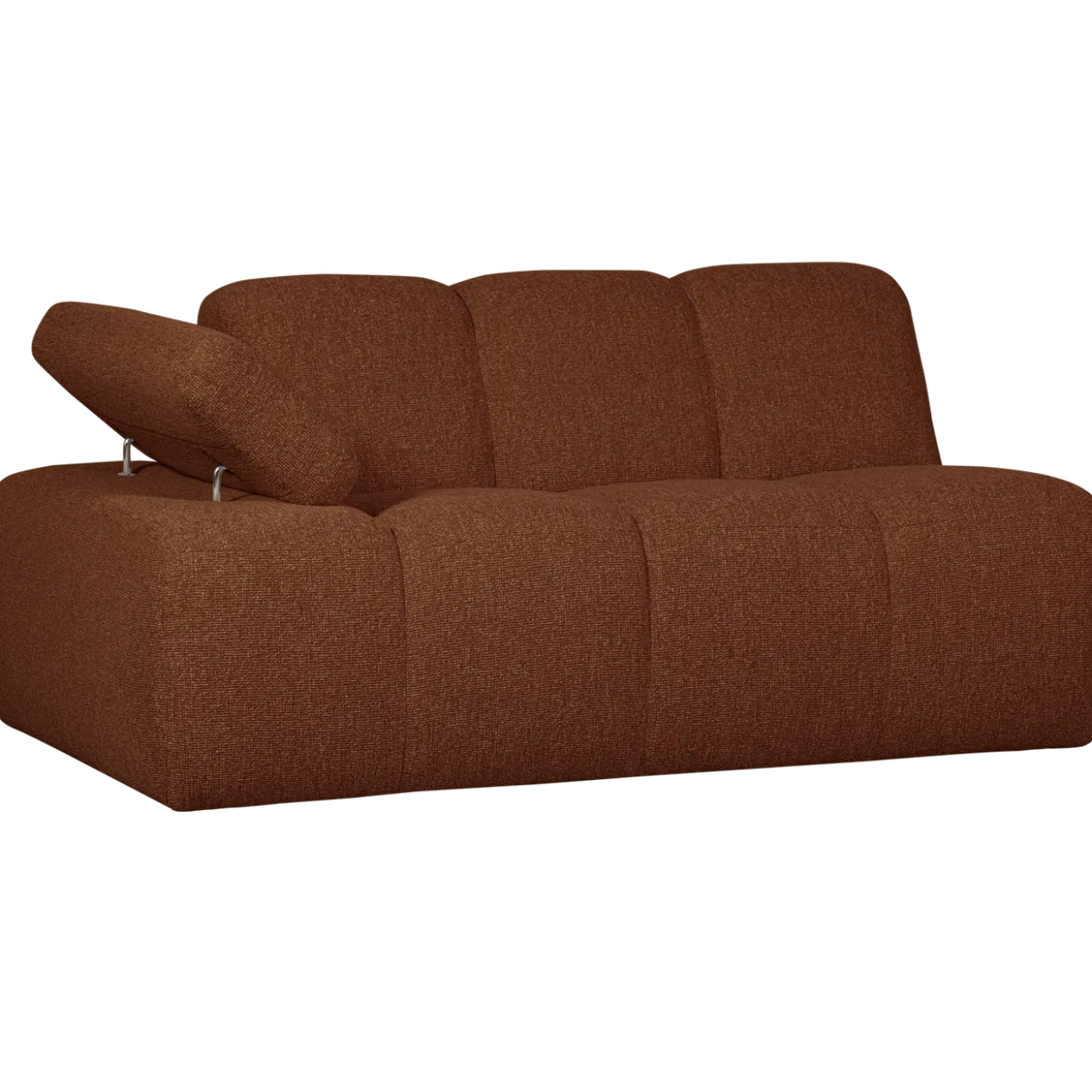 Mojo 1,5-zits element arm links boucle roestbruin melange