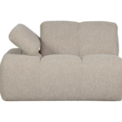 Mojo 1-zits element arm links boucle beige melange
