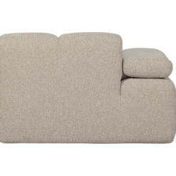 Mojo 1-zits element arm links boucle beige melange