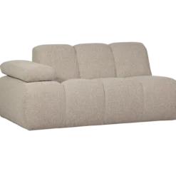 Mojo 1,5-zits element arm links boucle beige melange