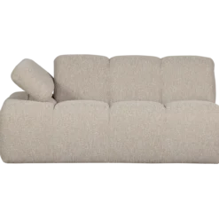 Mojo 1,5-zits element arm links boucle beige melange