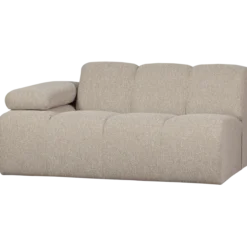 Mojo 1,5-zits element arm links boucle beige melange