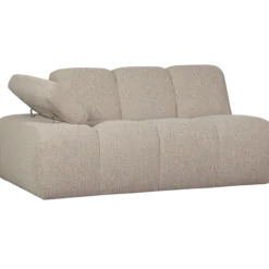 Mojo 1,5-zits element arm links boucle beige melange
