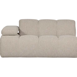 Mojo 1,5-zits element arm links boucle beige melange