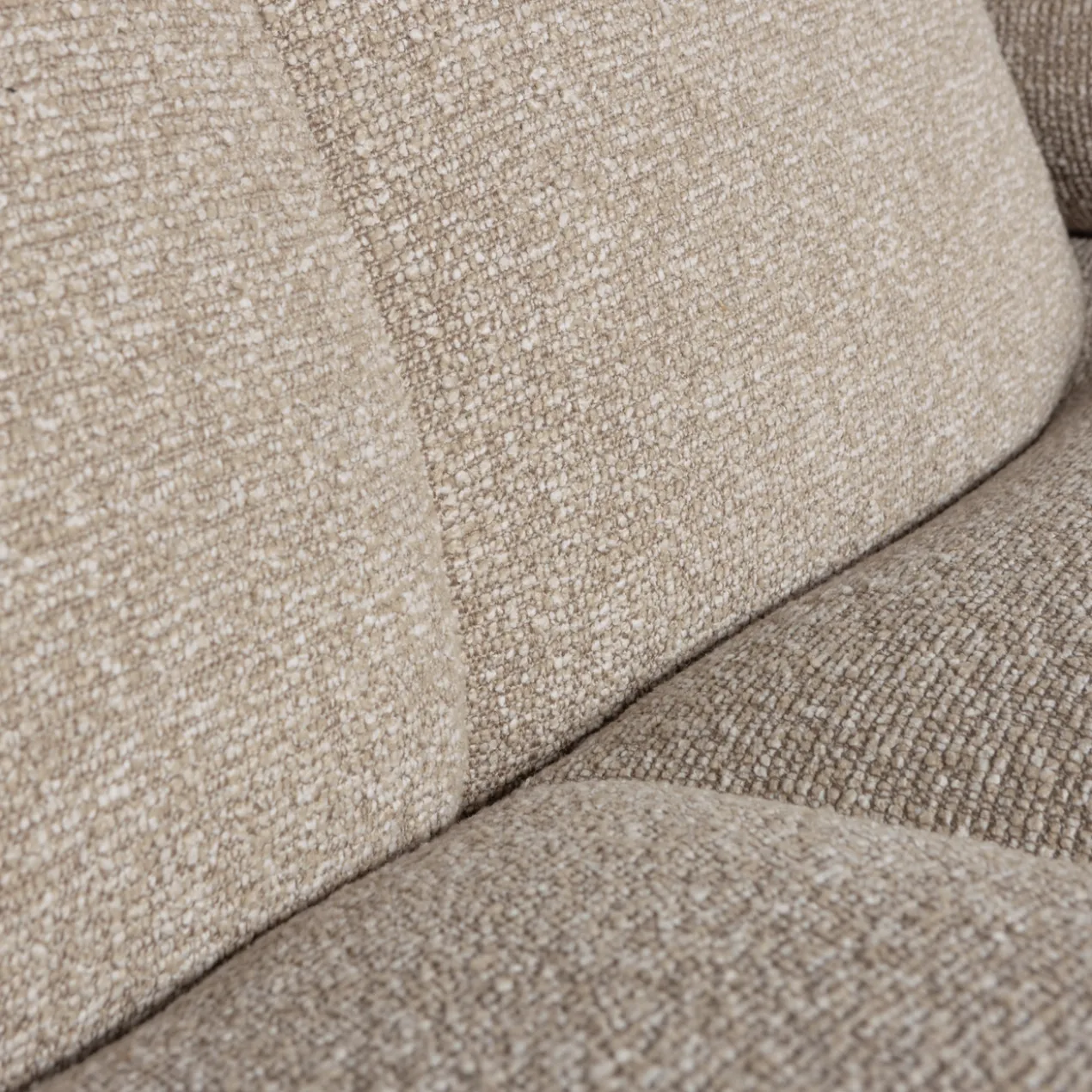 Mojo 1,5-zits element arm rechts boucle beige melange