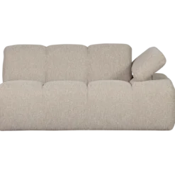 Mojo 1,5-zits element arm rechts boucle beige melange