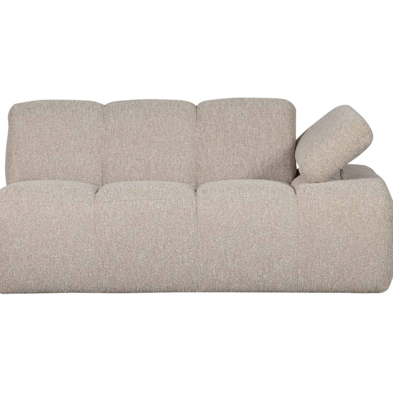 Mojo 1,5-zits element arm rechts boucle beige melange