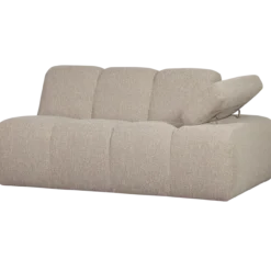Mojo 1,5-zits element arm rechts boucle beige melange