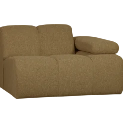 Mojo 1-zits element arm rechts boucle geel/bruin melange