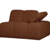 Mojo 1-zits element arm rechts boucle roestbruin melange