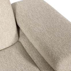 Mojo 1-zits element arm rechts boucle beige melange