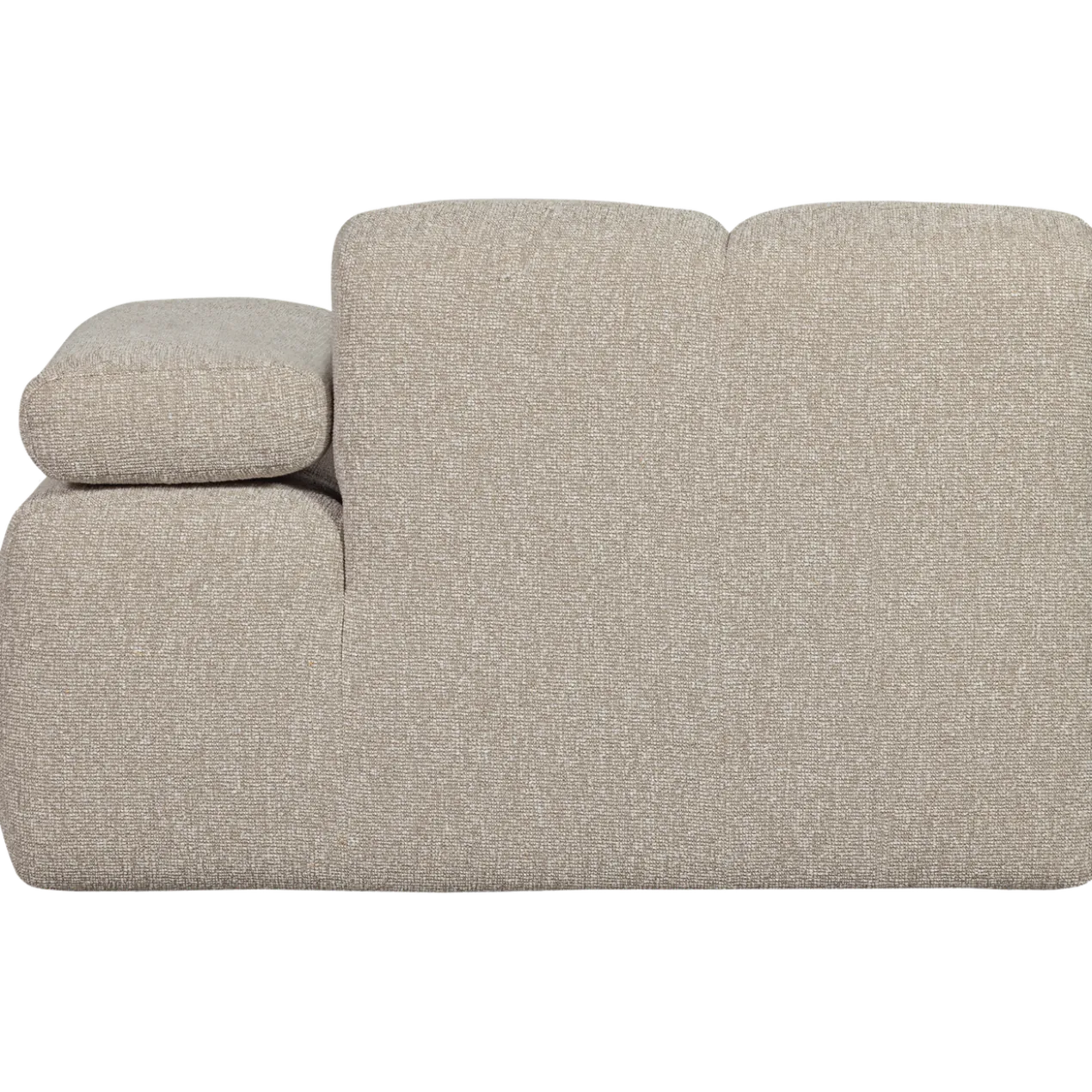 Mojo 1-zits element arm rechts boucle beige melange
