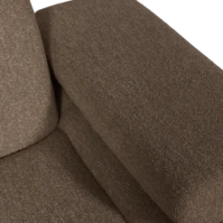 Mojo 1-zits element arm rechts boucle bruin melange