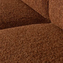 Mojo 1-zits element boucle roestbruin melange