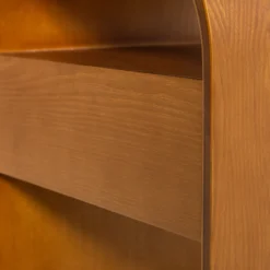 Momo nachtkastje/bijzettafel hout bruin [fsc]