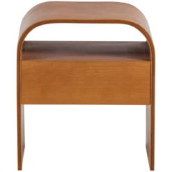 Momo nachtkastje/bijzettafel hout bruin [fsc]