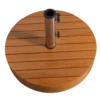 Monica tuin parasolvoet hout naturel 37xo49cm [fsc]