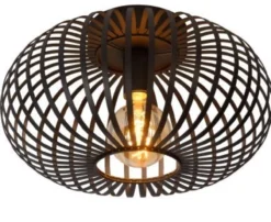 MORGANA PLAFONDLAMP 40CM ZWART