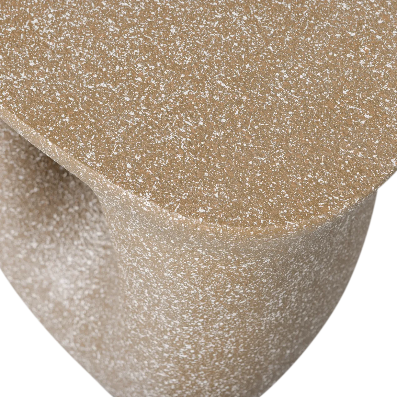 Moson bijzettafel met spikkels beige