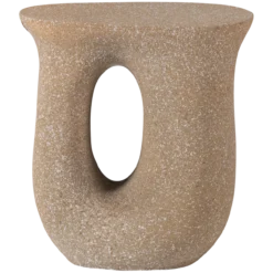 Moson bijzettafel met spikkels beige