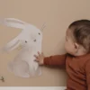 Muurstickers Baby Bunny A4