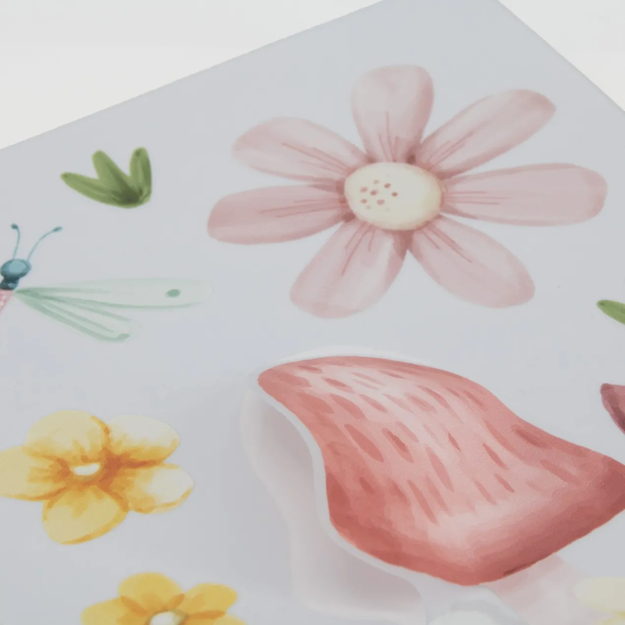Muurstickers Fairy Garden A4