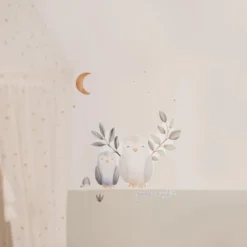 Muurstickers Forest Friends Good Night
