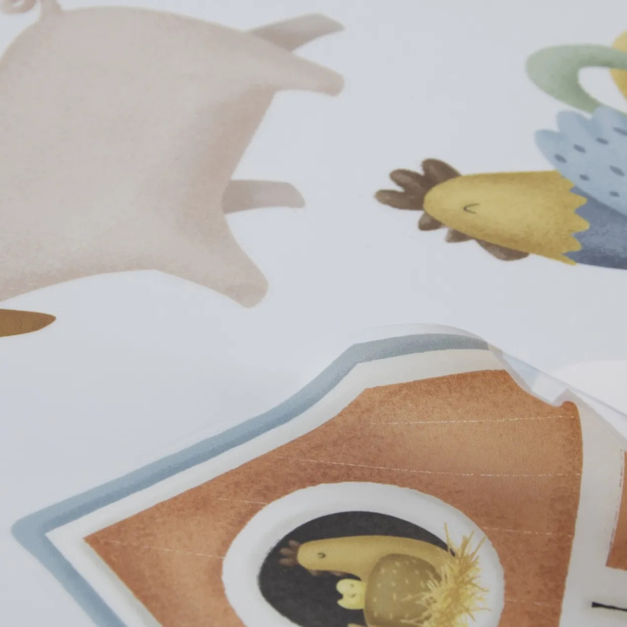 Muurstickers Little Farm A4