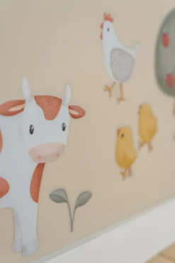 Muurstickers Little Farm A4