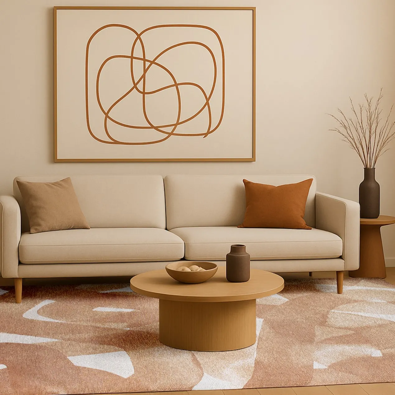 9425-MY WAY-TAN-170x240cm
