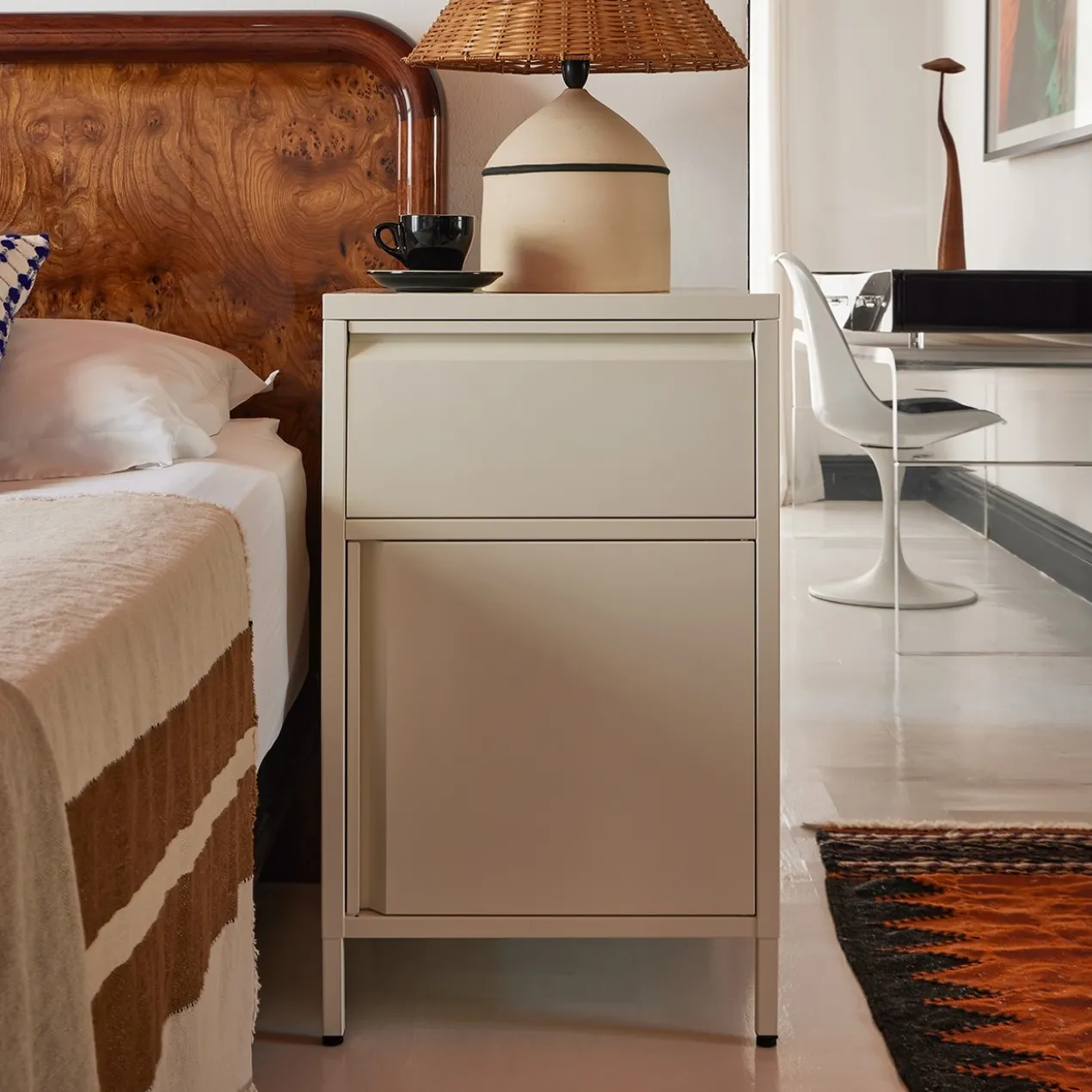 Nachtkastje Bon Bon Buddy soft white