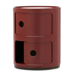 Nachtkastje Componibili 2 burgundy