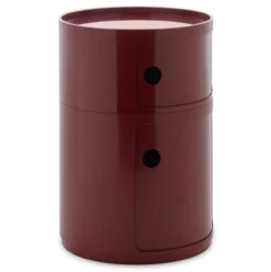 Nachtkastje Componibili New Big burgundy