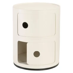 Nachtkastje Componibili Recycle 2 white