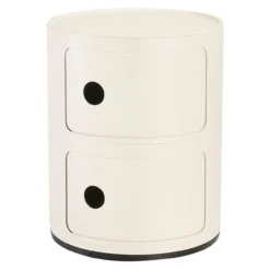 Nachtkastje Componibili Recycle 2 white