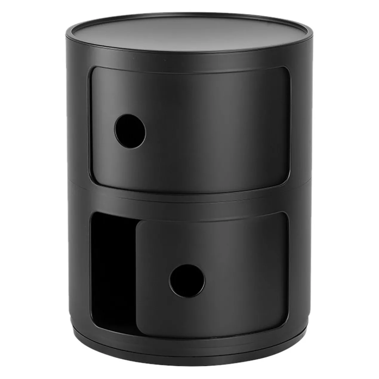 Nachtkastje Componibili Recycle 2 black
