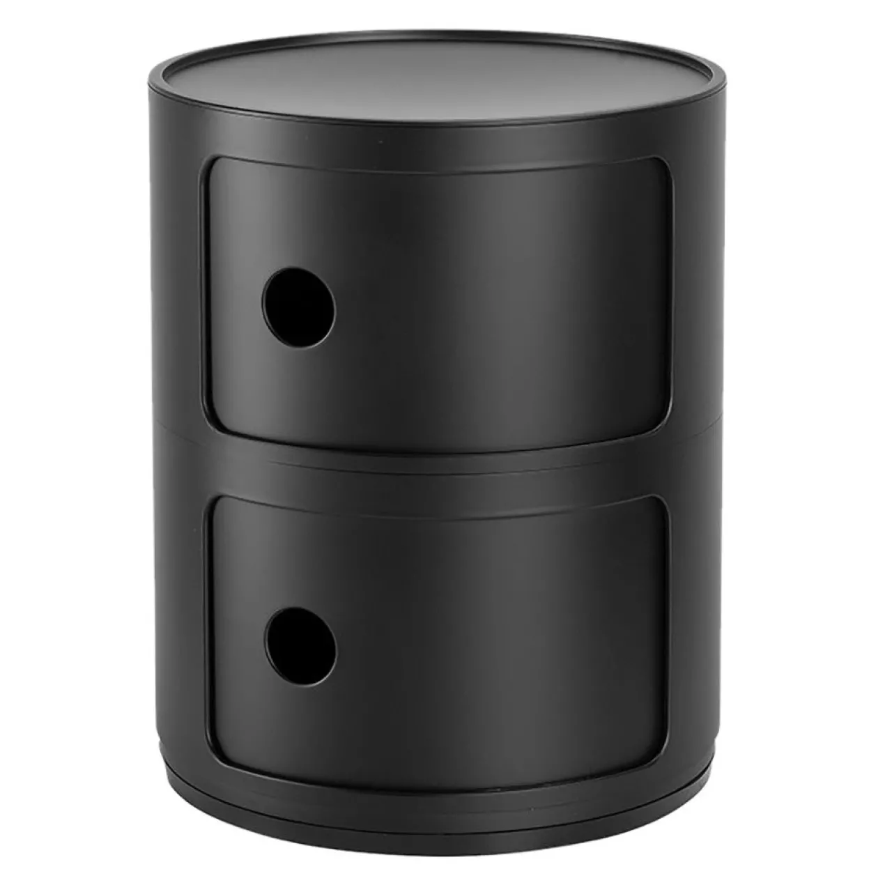 Nachtkastje Componibili Recycle 2 black