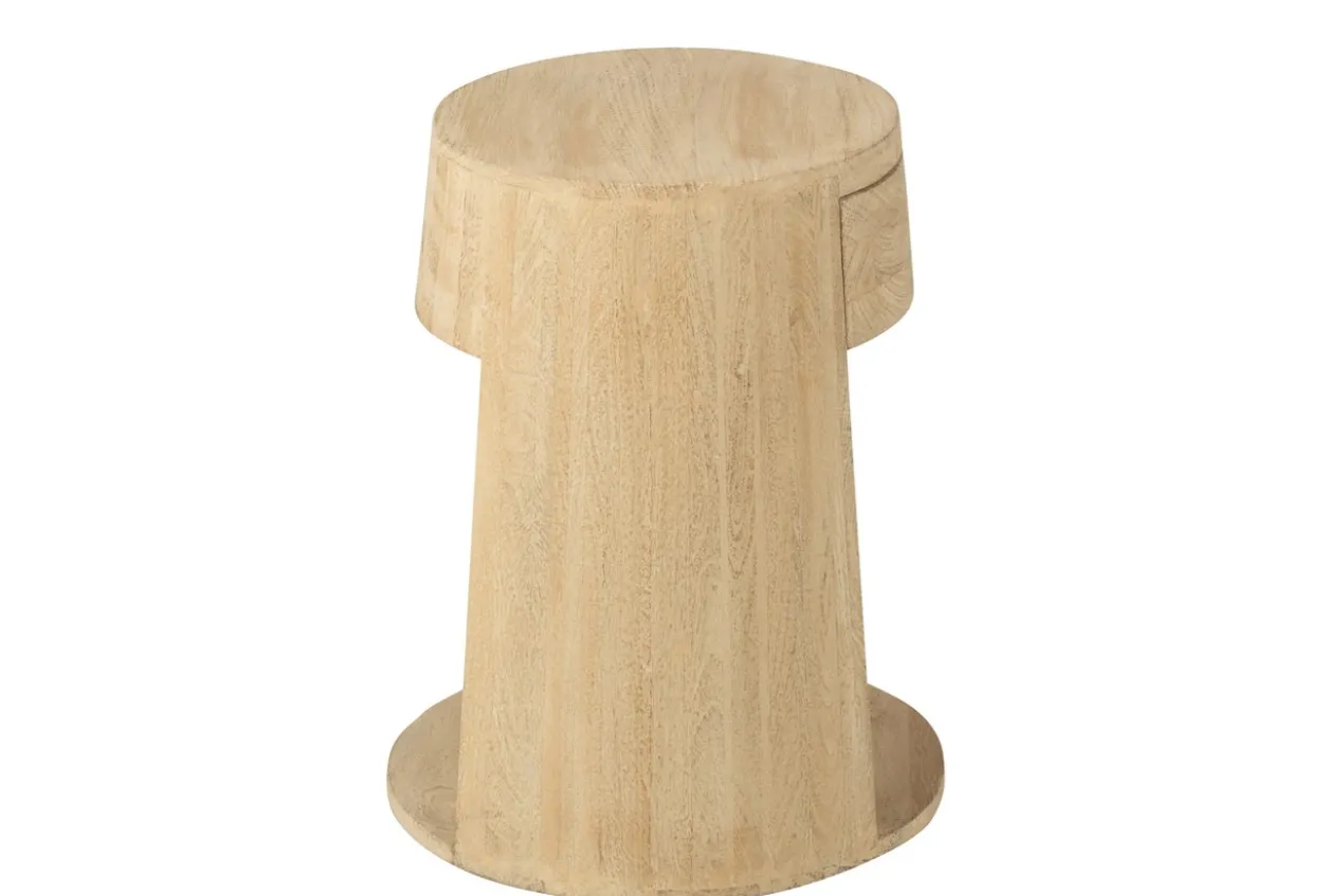 Nachtkastje Drawn Mangohout beige